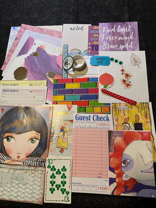 Junk Journal Mystery Bundle - Cutesy